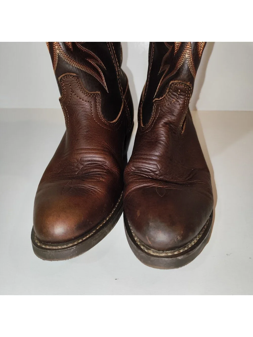 Laredo Brown Western Cowboy 4243 Men's  Boots 9.5 D